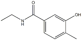 N-ethyl-3-hydroxy-4-methylbenzamide 구조식 이미지