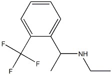 N-ethyl-N-{1-[2-(trifluoromethyl)phenyl]ethyl}amine Structure