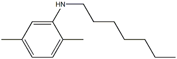 N-heptyl-2,5-dimethylaniline Structure