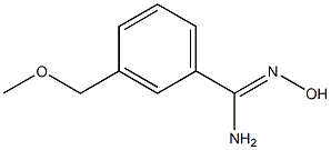 N'-hydroxy-3-(methoxymethyl)benzenecarboximidamide 구조식 이미지