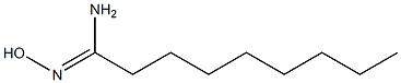 N'-hydroxynonanimidamide Structure