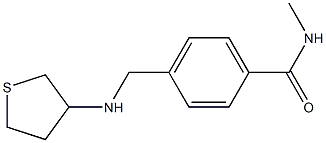 N-methyl-4-[(thiolan-3-ylamino)methyl]benzamide Structure