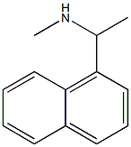 N-methyl-N-[1-(1-naphthyl)ethyl]amine Structure