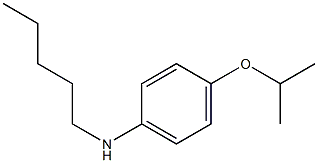 N-pentyl-4-(propan-2-yloxy)aniline Structure