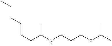 octan-2-yl[3-(propan-2-yloxy)propyl]amine 구조식 이미지