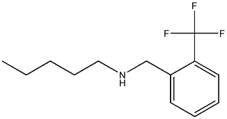 pentyl({[2-(trifluoromethyl)phenyl]methyl})amine 구조식 이미지