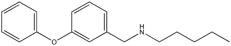 pentyl[(3-phenoxyphenyl)methyl]amine 구조식 이미지