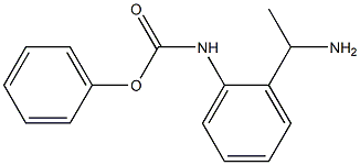 phenyl N-[2-(1-aminoethyl)phenyl]carbamate 구조식 이미지