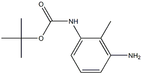 tert-butyl 3-amino-2-methylphenylcarbamate Structure