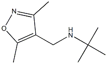 tert-butyl[(3,5-dimethyl-1,2-oxazol-4-yl)methyl]amine Structure