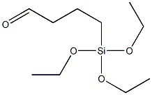 TRIETHOXSILYLBUTYRALDEHYDE Structure