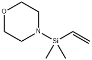 Morpholine,  4-(ethenyldimethylsilyl)- 구조식 이미지