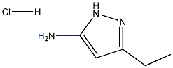 3-Ethyl-5-aminopyrazole hydrochloride 구조식 이미지