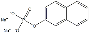 SODIUM-2-NAPHTHYL PHOSPHATE extrapure AR 구조식 이미지