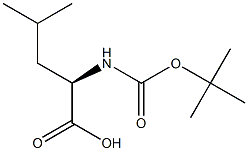 BOC-D-LEUCINE extrapure Structure