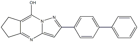 2-[1,1'-biphenyl]-4-yl-6,7-dihydro-5H-cyclopenta[d]pyrazolo[1,5-a]pyrimidin-8-ol Structure