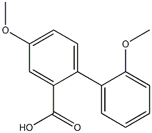 2',4-dimethoxy[1,1'-biphenyl]-2-carboxylic acid Structure