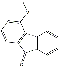 4-methoxy-9H-fluoren-9-one 구조식 이미지