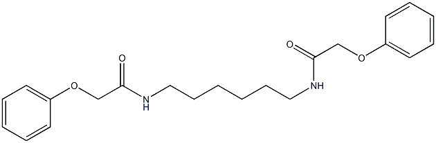 2-phenoxy-N-{6-[(phenoxyacetyl)amino]hexyl}acetamide 구조식 이미지