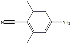 4-amino-2,6-dimethylbenzonitrile 구조식 이미지