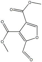dimethyl 2-formylfuran-3,4-dicarboxylate 구조식 이미지