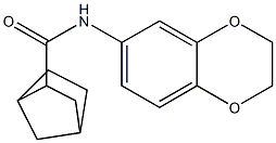 N-(2,3-dihydro-1,4-benzodioxin-6-yl)bicyclo[2.2.1]heptane-2-carboxamide Structure