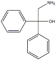 2-amino-1,1-diphenylethanol 구조식 이미지