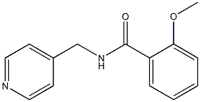 2-methoxy-N-(4-pyridinylmethyl)benzamide Structure