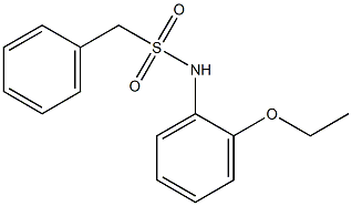 N-(2-ethoxyphenyl)(phenyl)methanesulfonamide 구조식 이미지