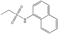 N-(1-naphthyl)ethanesulfonamide Structure