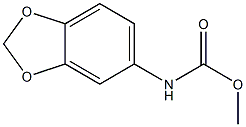 methyl 1,3-benzodioxol-5-ylcarbamate 구조식 이미지