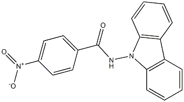 N-(9H-carbazol-9-yl)-4-nitrobenzamide Structure