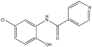 N-(5-chloro-2-hydroxyphenyl)isonicotinamide Structure