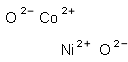 Nickel cobalt oxide, 99.5% (metals basis) Structure