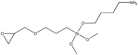 aminopropyl glycidoxypropyl trimethoxysilane Structure