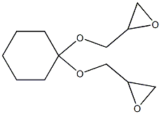 Cyclohexandiol diglycidyl ether Structure