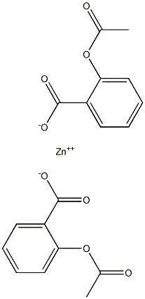 Zinc acetylsalicylate Structure