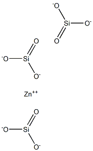 Zinc trisilicate 구조식 이미지