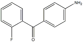 4-Amino-2'-fluorobenzophenone Structure