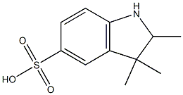 2,3,3-Trimethylindoline-5-sulfonic acid Structure