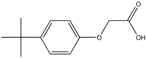 2-[4-(tert-butyl)phenoxy]acetic acid Structure