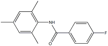 4-fluoro-N-mesitylbenzamide 구조식 이미지