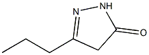 5-propyl-2,4-dihydro-3H-pyrazol-3-one Structure