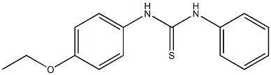 N-(4-ethoxyphenyl)-N'-phenylthiourea 구조식 이미지