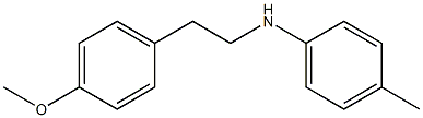 N-(4-methoxyphenethyl)-N-(4-methylphenyl)amine 구조식 이미지