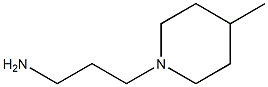 3-(4-methyl-1-piperidinyl)-1-propanamine Structure