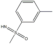 S-Methyl-S-(3-methylphenyl) sulfoximine ,90% 구조식 이미지
