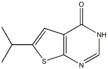 6-Iso-propyl-3H-thieno[2,3-d]pyrimidin-4-one ,98% 구조식 이미지