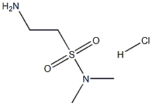 2-amino-N,N-dimethylethanesulfonamide hydrochloride 구조식 이미지