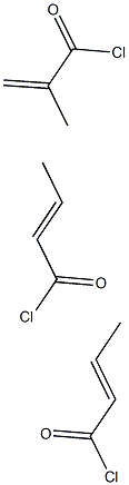 Crotonyl chloride
2-Butenoyl chloride
-Methacryloyl chloride Structure